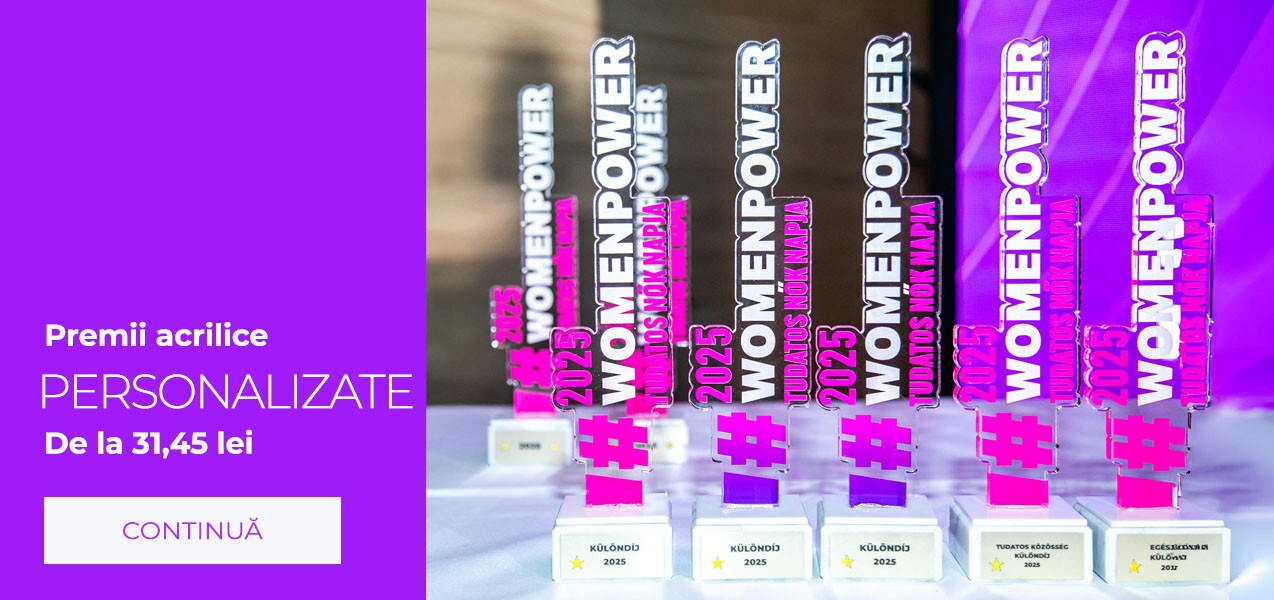 Premii din acril personalizate