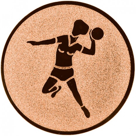 Handbal (femei) Inserție bronz 50 mm
