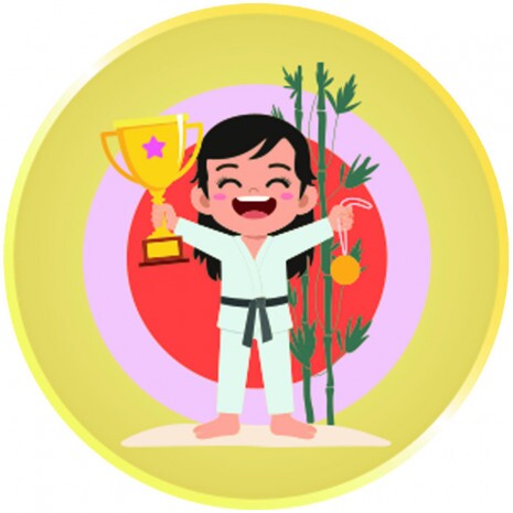 Fată arte marțiale Inserție