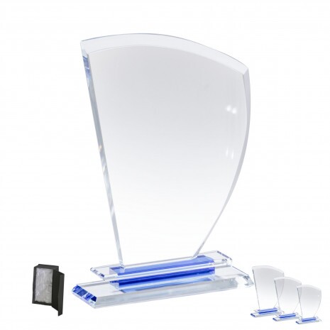 Premiu de cristal Bonnie cu cutie de cadou