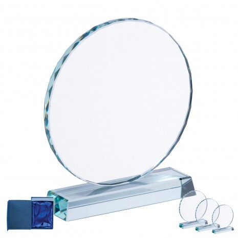 Lucinda premiu din cristal gravabil în cutie de cadou C