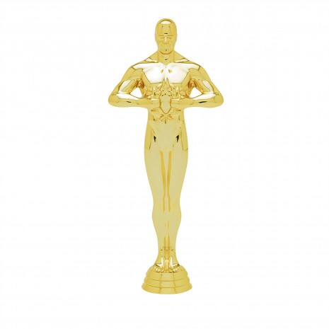 statuia Ossi figură aurie