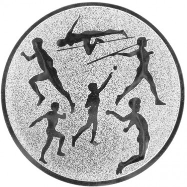 Atletism Inserție argint 25 mm