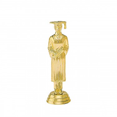 Student (bărbat) figură aurie