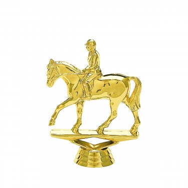 Călărie (dresaj) figură aurie