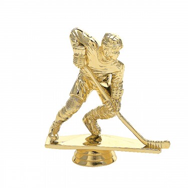 Jucător de hochei figură aurie