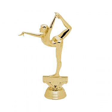 Gimnastica feminina figură aurie