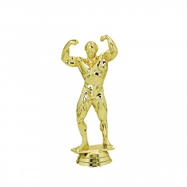culturist figură aurie