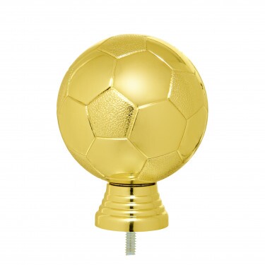 Minge de fotbal figurină aurie