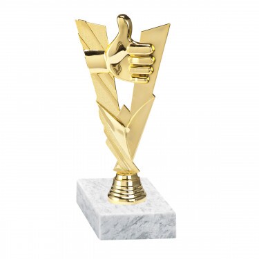 Îmi place figurină de aur cu bază