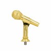 Microfon figură aurie