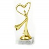 Dans (modern) figurină de aur cu bază